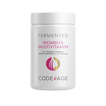 商品Codeage | Women's Fermented Multivitamin, 25+ Vitamins & Minerals, Probiotics, Digestive Enzymes, Daily Supplement - 120ct,商家Macy's,价格¥248图片