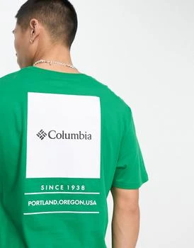 推荐Columbia Barton Springs t-shirt in green Exclusive at ASOS商品