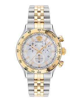 范思哲手表好不好, Versace | Hellenyium Chrono Bracelet Watch商品图片 
