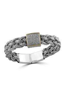 Effy | Sterling Silver & 18K Yellow Gold Diamond Bracelet - 0.39 ctw商品图片,3.4折
