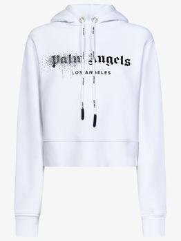 推荐Palm Angels RHINESTONE SPRY LOGO Sweatshirt商品