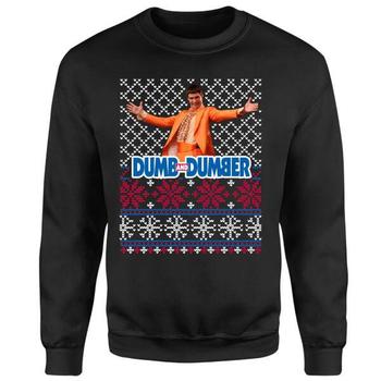 推荐Dumb and Dumber Oh Look Frost! Sweatshirt - Black商品