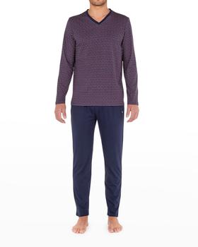 HOM | Men's Figari Long Pajama Set商品图片,