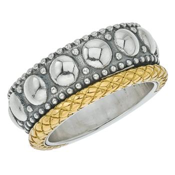 商品Alisa | Alisa Women's Sterling Silver & 18K Gold Ring,商家Premium Outlets,价格¥3241图片