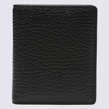 MAISON MARGIELA | BLACK LEATHER WALLET商品图片,7.4折