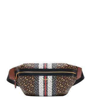 burberry腰包上海, Burberry | Medium Monogram Stripe E-canvas Bum Bag商品图片 