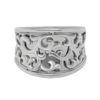 商品Charles Krypell | Charles Krypell Sterling Silver Arabasque Band Ring,商家Shopworn,价格¥1478图片