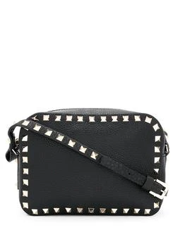 推荐VALENTINO GARAVANI - Rockstud Leather Crossbody Bag商品