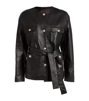 推荐Leather Shirt Jacket商品