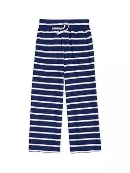 推荐Little Girl's & Girl's Striped Terry Towel Beach Pants商品