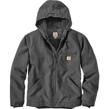 product Carhartt Men's Washed Duck Sherpa-Lined Jacket image