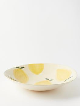 商品Orchard Lemon painted ceramic serving bowl,商家MATCHESFASHION,价格¥1040图片