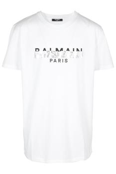 Balmain | Balmain Kids Logo Printed Crewneck T-Shirt商品图片,5.1折起
