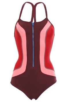 isabel marant etoile真假, Isabel Marant | Open-back color-block stretch-jersey bodysuit商品图片 2.9折