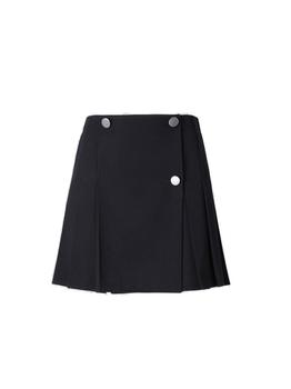 推荐Bottega Veneta High Waist Pleated Mini Skirt商品