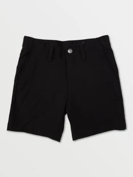 推荐Little Boys Kerosene Hybrid Shorts - Black商品