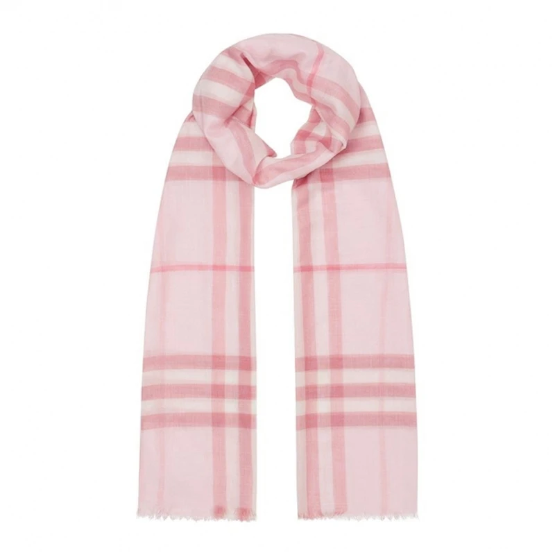 推荐BURBERRY　 女士粉红色围巾 8030512商品