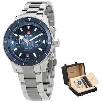 雷达男表价格, Rado | Captain Cook Automatic Blue Dial Mens Watch R32145208商品图片 7.5折
