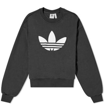 美国阿迪达斯, Adidas | Adidas Womens 80’S Aerobic Crew Sweat商品图片 5.8折