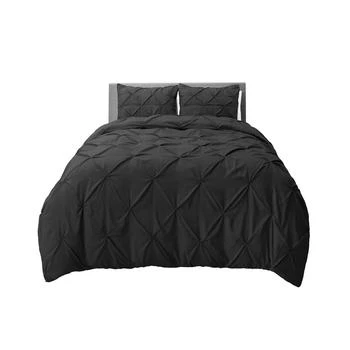 Nestl | Bedding 3 Piece Pinch Pleat Duvet Cover Set,商家Macy's,价格¥493