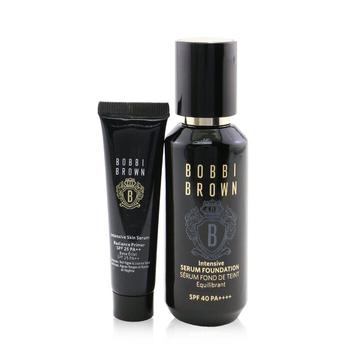 巴伯尔彩妆, Bobbi Brown | Bobbi Brown 密集修护精华套装：虫草粉底液 - # 026 Warm Ivory 30ml + 精华底霜 15ml -026 Warm Ivory 30ml + 精华底霜 15ml(2pcs)商品图片 