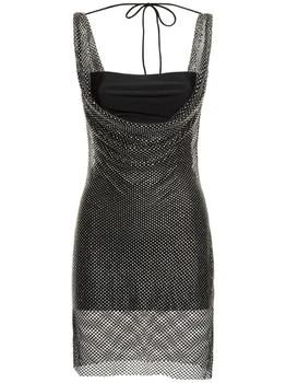 GIUSEPPE DI MORABITO | Embellished Mesh Mini Dress 5.9折×额外7.5折, 额外七五折