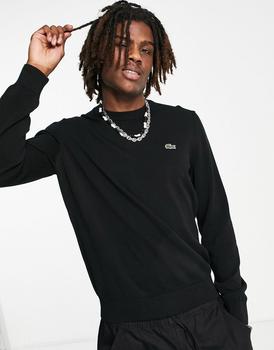 Lacoste | Lacoste crew neck jumper in black商品图片,