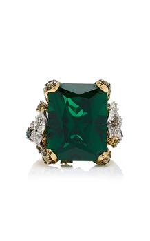 商品Anabela Chan | Anabela Chan - Women's Cinderella 18K Yellow Gold Emerald Ring - Yellow - US 8 - Moda Operandi - Gifts For Her,商家Moda Operandi,价格¥17065图片