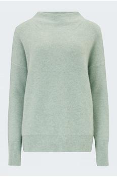 vince cashmere, Vince | Vince - Boiled Funnel Neck Jumper in Heather Mint Glass商品图片 满$250减$20, 满减