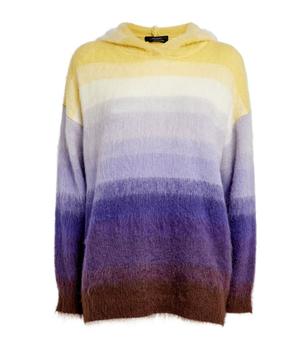 Weekend Max Mara | Mohair-Blend Ombré Hoodie商品图片,独家减免邮费