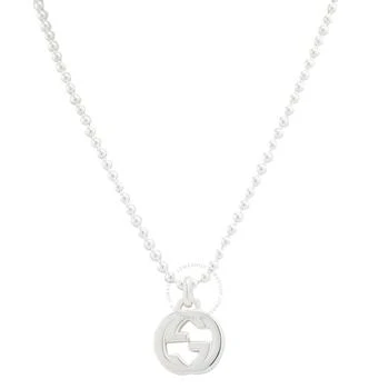 Gucci | Interlocking G necklace in silver,商家Jomashop,价格¥2309