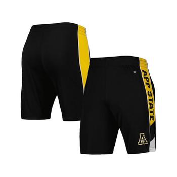 Colosseum | Men's Black Appalachian State Mountaineers Pool Time Shorts商品图片,