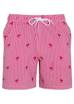 商品Alan Paine | Men'S Granton Embroidered Swim Suit in Pink,商家Premium Outlets,价格¥508图片