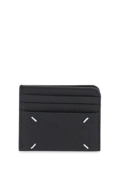 MAISON MARGIELA | BLACK LEATHER CARD HOLDER,商家Boutiques Premium,价格¥1778