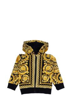 商品Versace | Versace Baroque Hooded Sweatshirt,商家Italist,价格¥2170图片