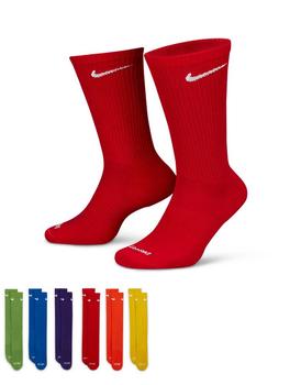 NIKE | Nike Training cushioned 6 pack socks in rainbow colours商品图片,