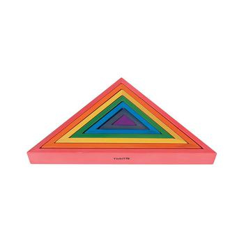 商品TickiT | Rainbow Architect Triangles - 7 Pieces,商家Macy's,价格¥352图片