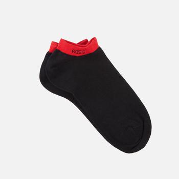 Hugo Boss | BOSS Bodywear Rainbow Cuff Stretch Cotton Ankle Socks商品图片,额外7折, 额外七折