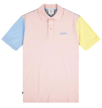 推荐Relaxed Fit Colour Block Polo Shirt商品