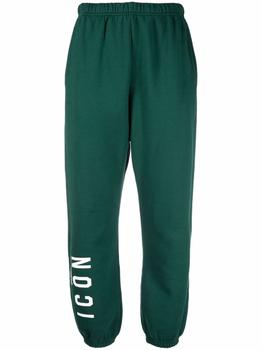 推荐Dsquared2 Womens Green Cotton Joggers商品