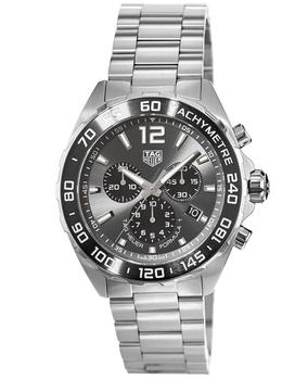 推荐Tag Heuer Formula 1 Quartz Chronograph Anthracite Dial Stainless Steel Men's Watch CAZ1011.BA0842商品