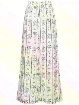 推荐Piñon Tinaja Printed Linen Long Skirt商品