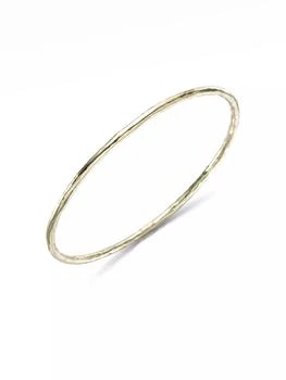 Ippolita | Classico Thin 18K Yellow Gold Hammered Bangle Bracelet,商家Saks Fifth Avenue,价格¥8062