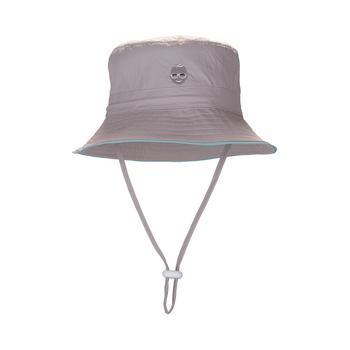 推荐Grey Sun Hat With Aqua Trim商品