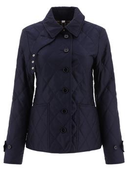 burberry羽绒服, Burberry | Burberry Women's Blue Other Materials Down Jacket商品图片 