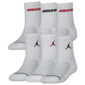 商品Jordan | Jordan Legend Crew 6-Pack Socks - Boys' Grade School,商家Kids Foot Locker,价格¥98图片