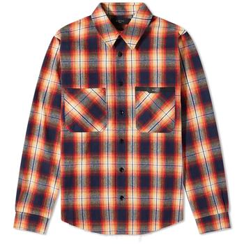 amiri衬衫, AMIRI | AMIRI Logo Flannel Shirt商品图片 5.9折