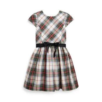 Ralph Lauren | Plaid Fit-and-Flare Dress (Big Kids),商家Zappos,价格¥190