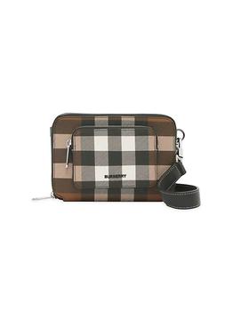 巴宝莉男包真假, Burberry | Jake Check-Print Crossbody Bag商品图片 