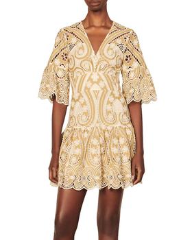 sandro连衣裙好用吗, Sandro | Drew Guipure Lace Dress商品图片 4.8折, 独家减免邮费